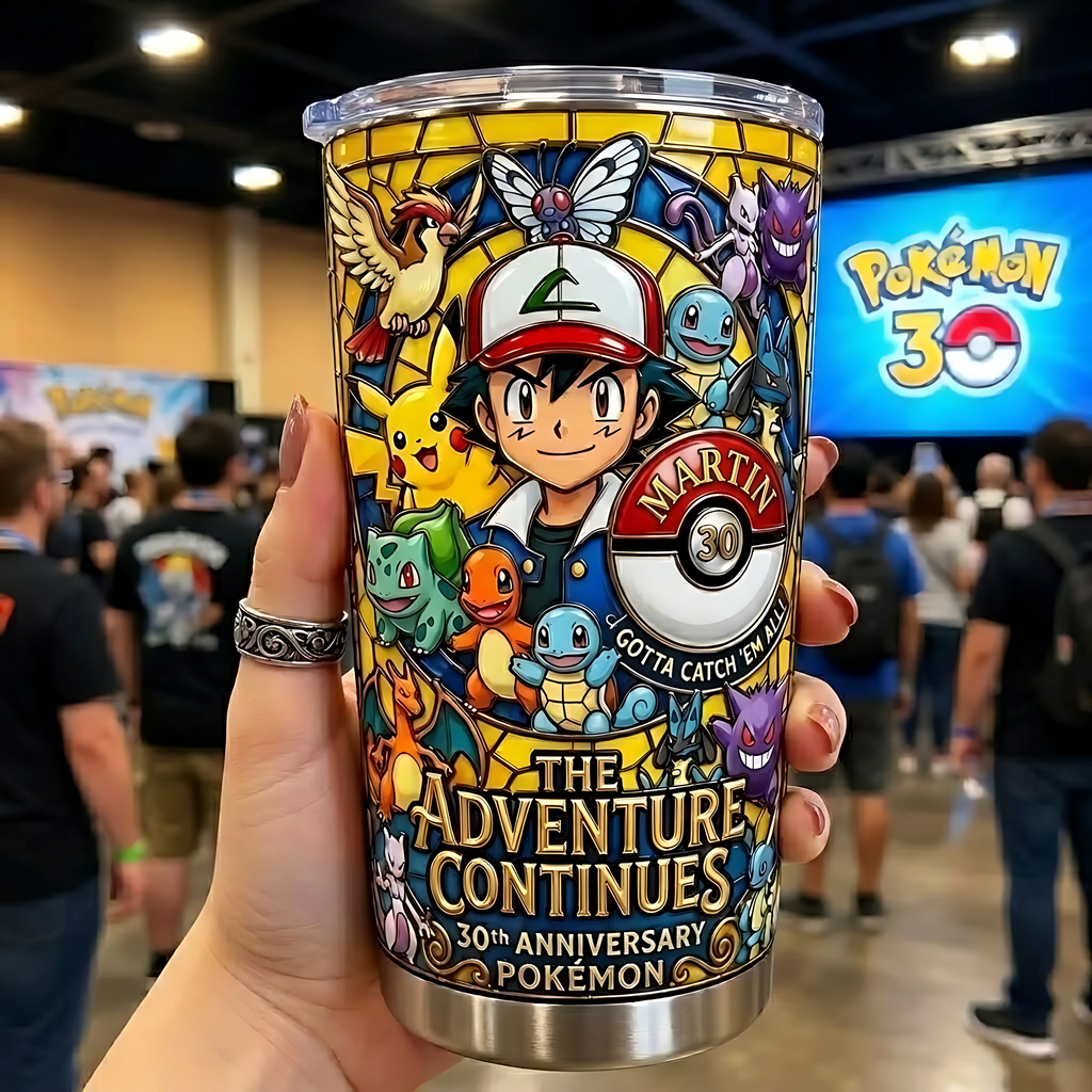 PoMo Celebrate 30th Anniversary - Personalized Tumbler - Gift For Movie Fans