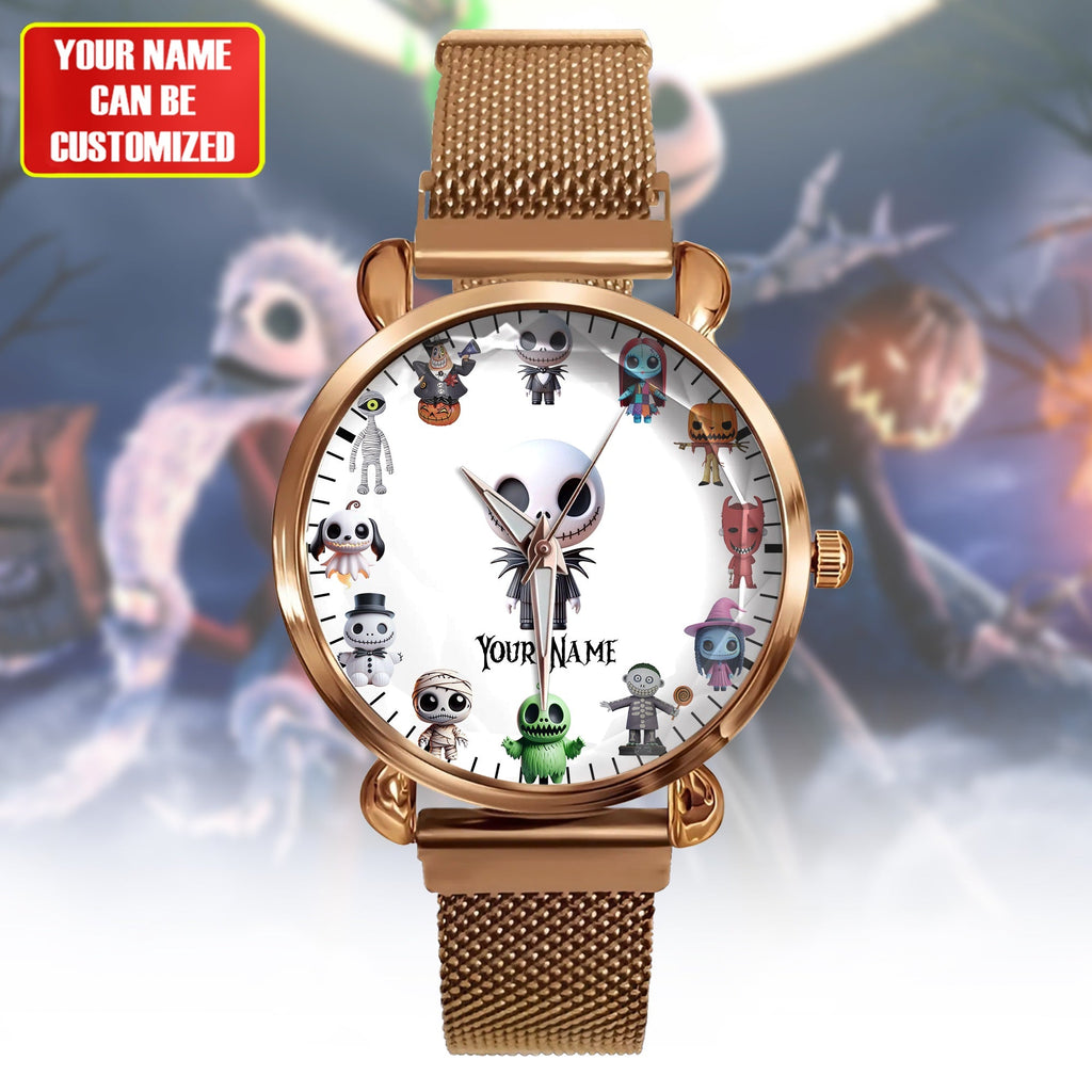 Nightmare Time - Personalized Halloween Women Hand Watch