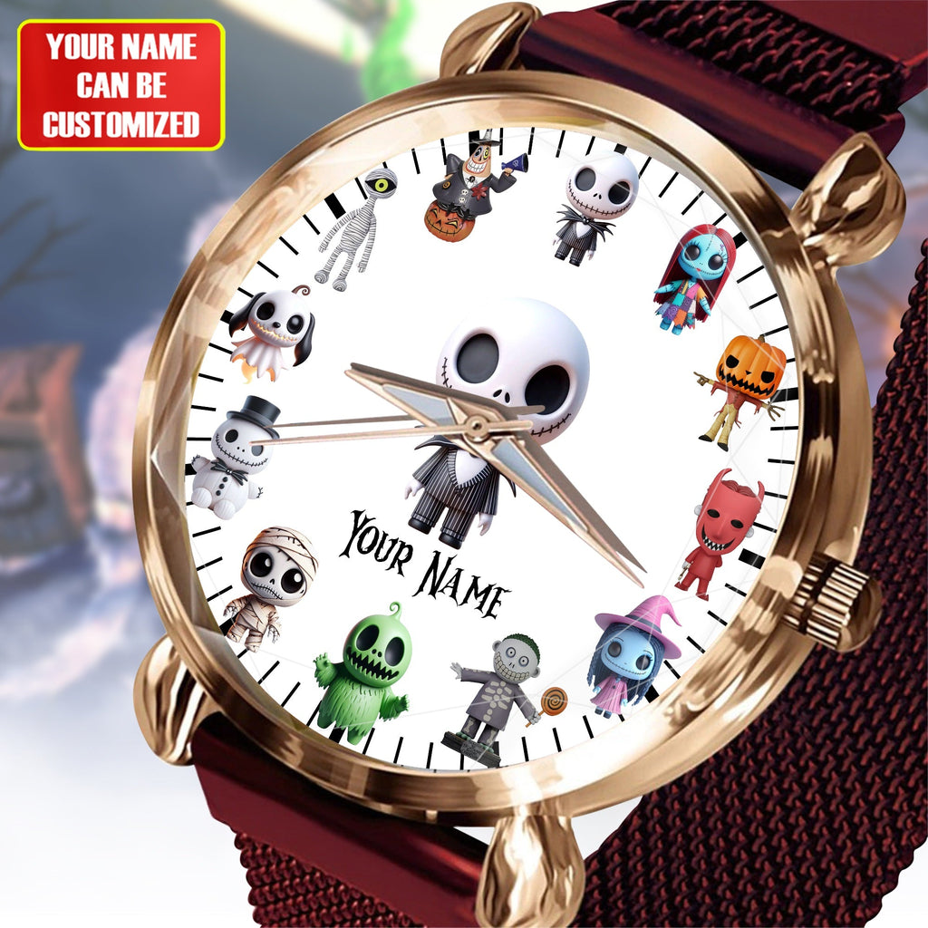 Nightmare Time - Personalized Halloween Women Hand Watch