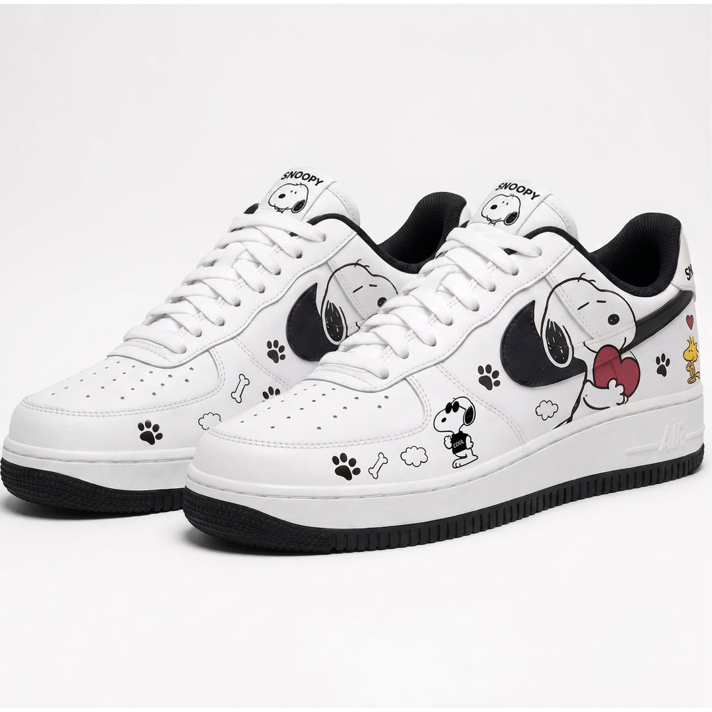 Classic Puppy Love Sneakers - Custom Character Low Top Streetwear Shoes