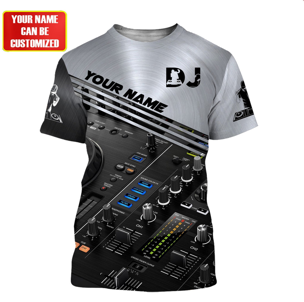 Personalized Name DJ 52 All Over Printed Unisex Shirt P100305