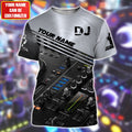 Personalized Name DJ 52 All Over Printed Unisex Shirt P100305