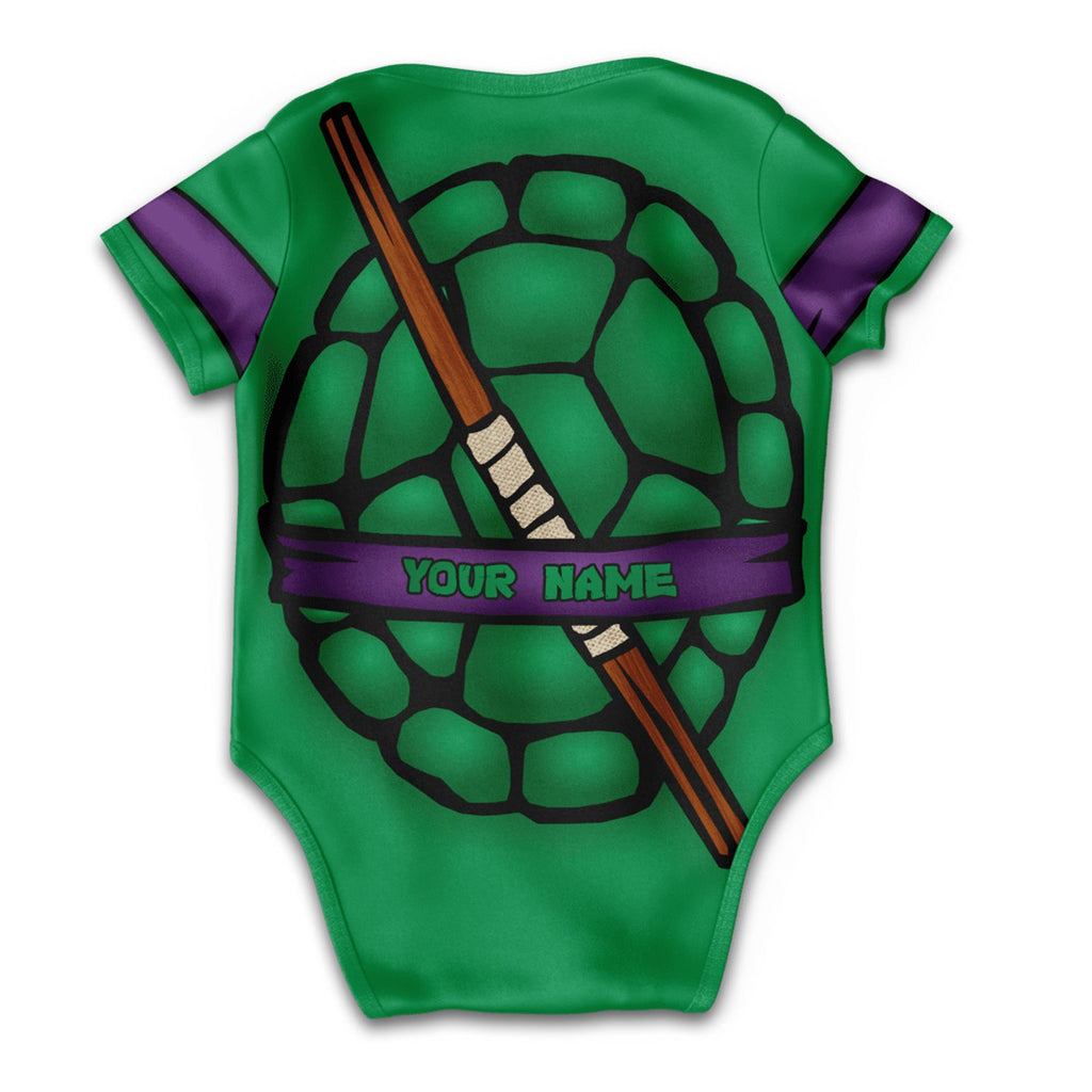 Customized TMNT Jersey , Baby Rib Bodysuit Sizes