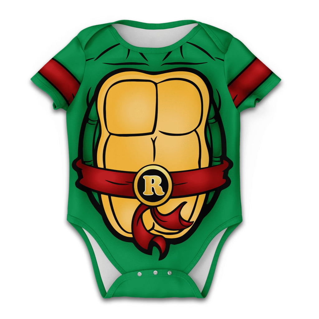 Customized TMNT Jersey , Baby Rib Bodysuit Sizes