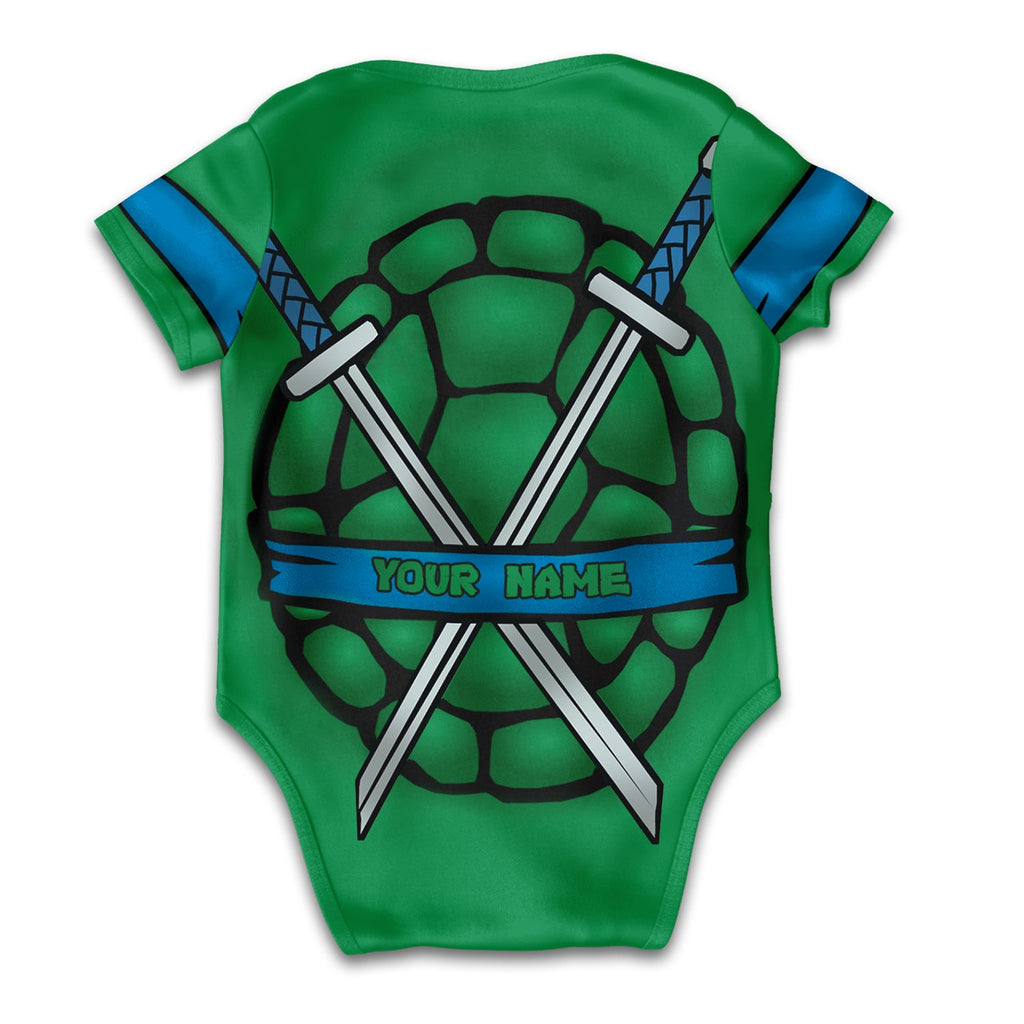 Customized TMNT Jersey , Baby Rib Bodysuit Sizes