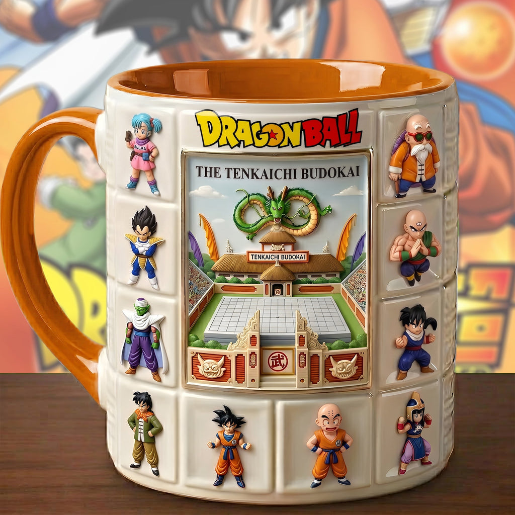Anime Tournament - Personalized Seven Balls Accent Mug