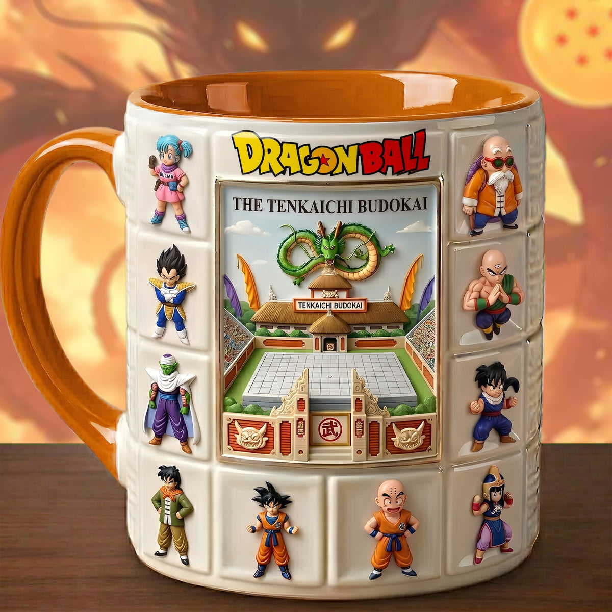 Anime Tournament - Personalized Seven Balls Accent Mug