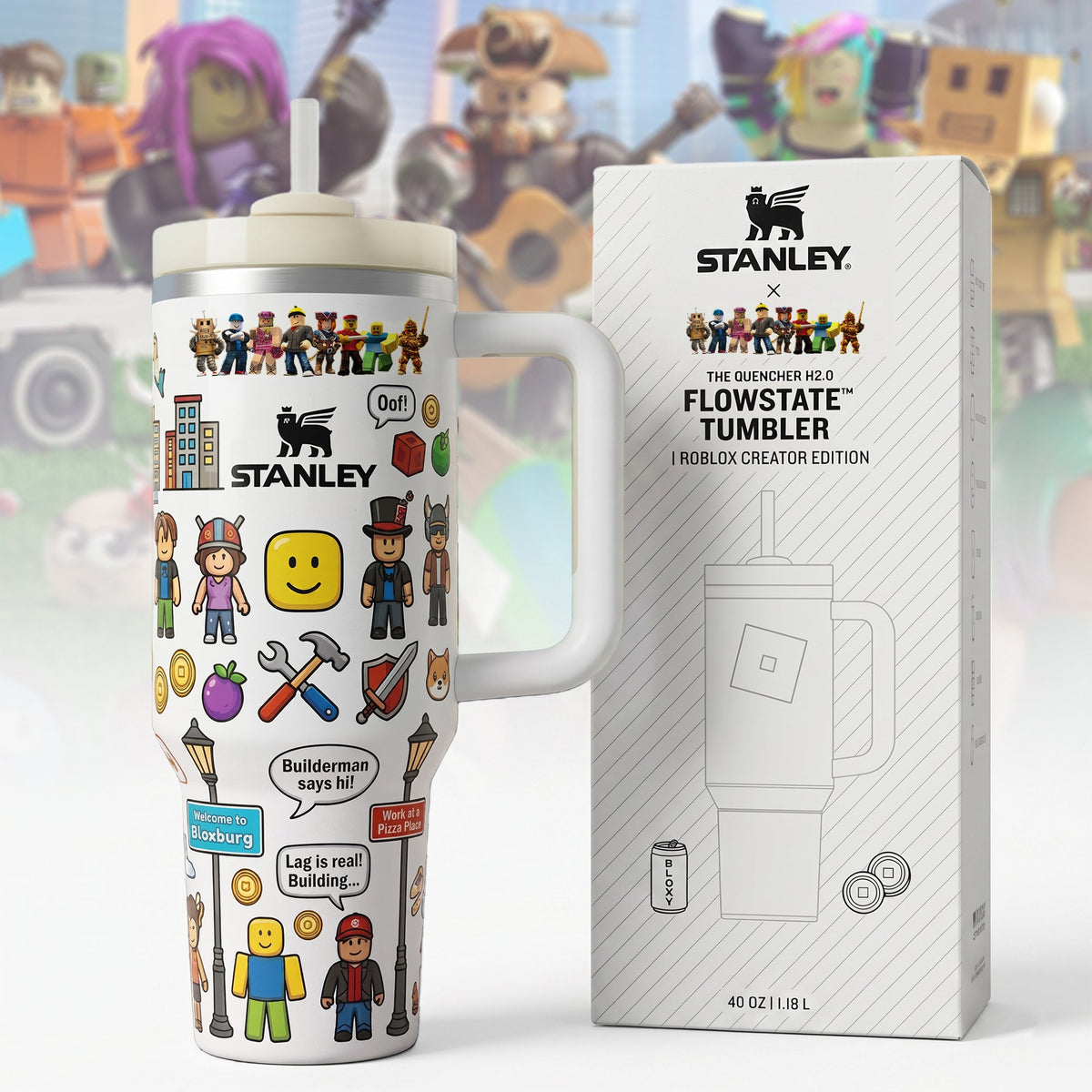 Build Your Squad – Personalized Gamer Custom Insulated Tumbler