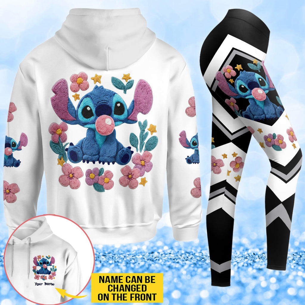 Blue Ohana - Personalized Ohana Hoodie and Leggings