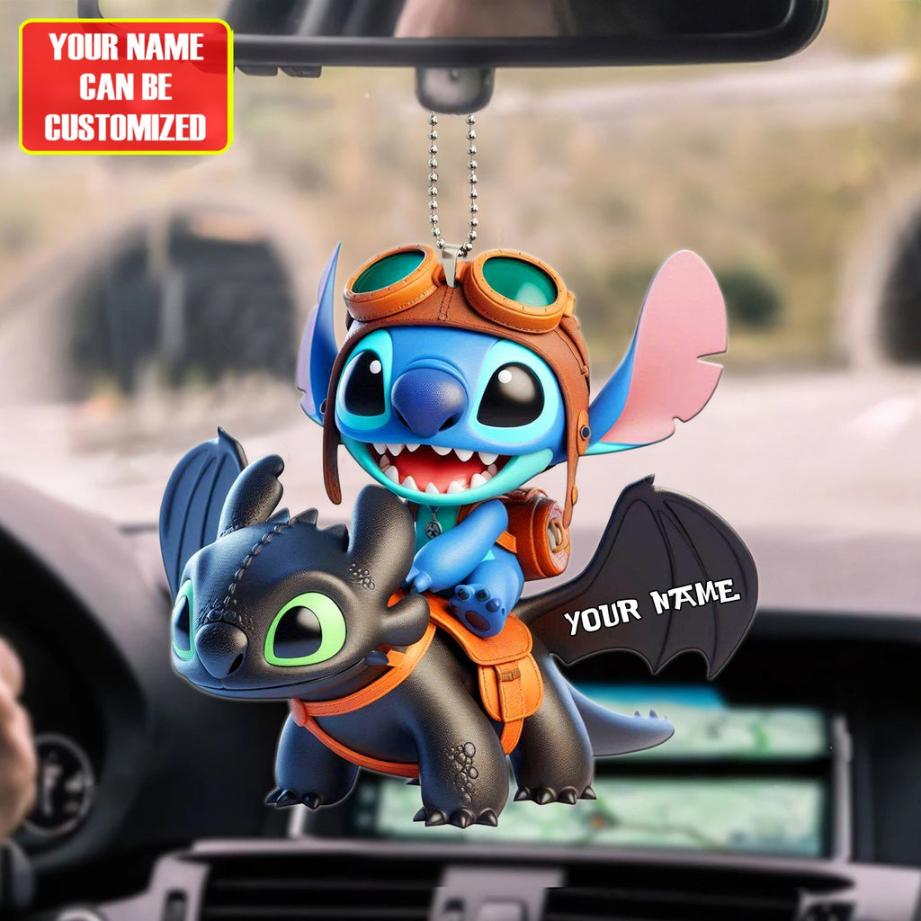 There Little Monster Customize Car Ornament 1