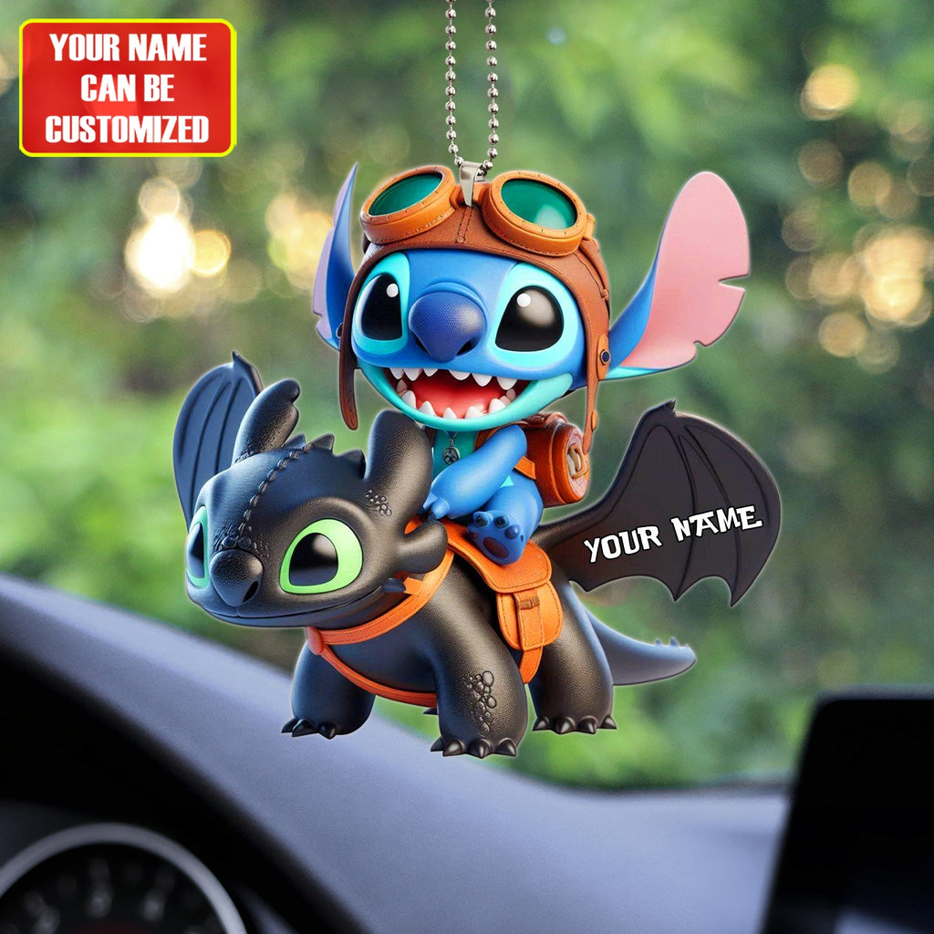 There Little Monster Customize Car Ornament 1