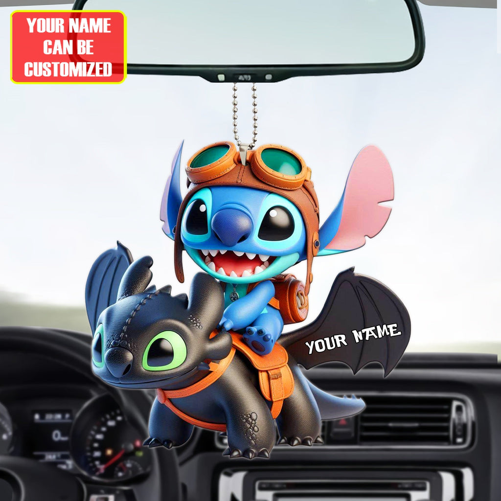 There Little Monster Customize Car Ornament 1