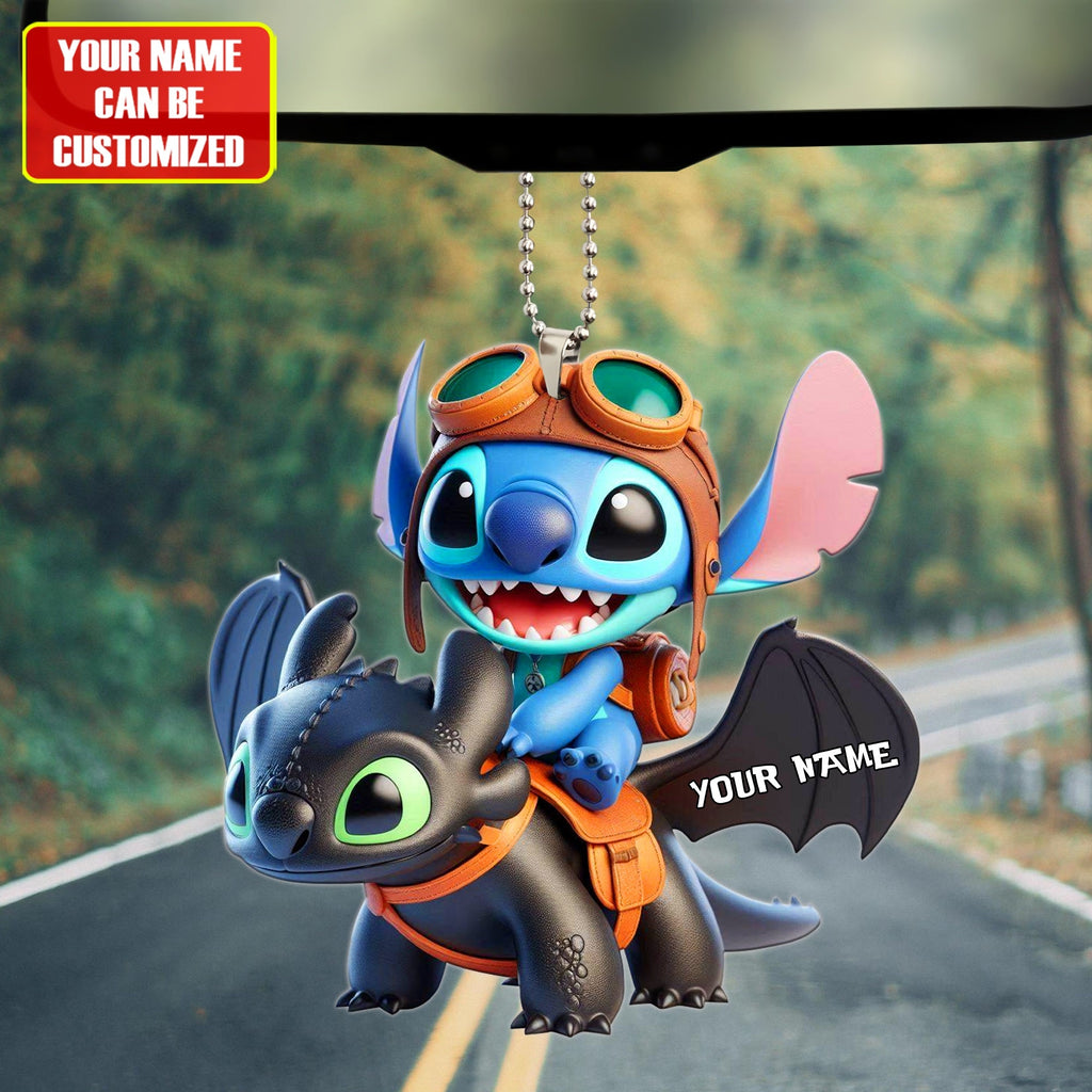 There Little Monster Customize Car Ornament 1