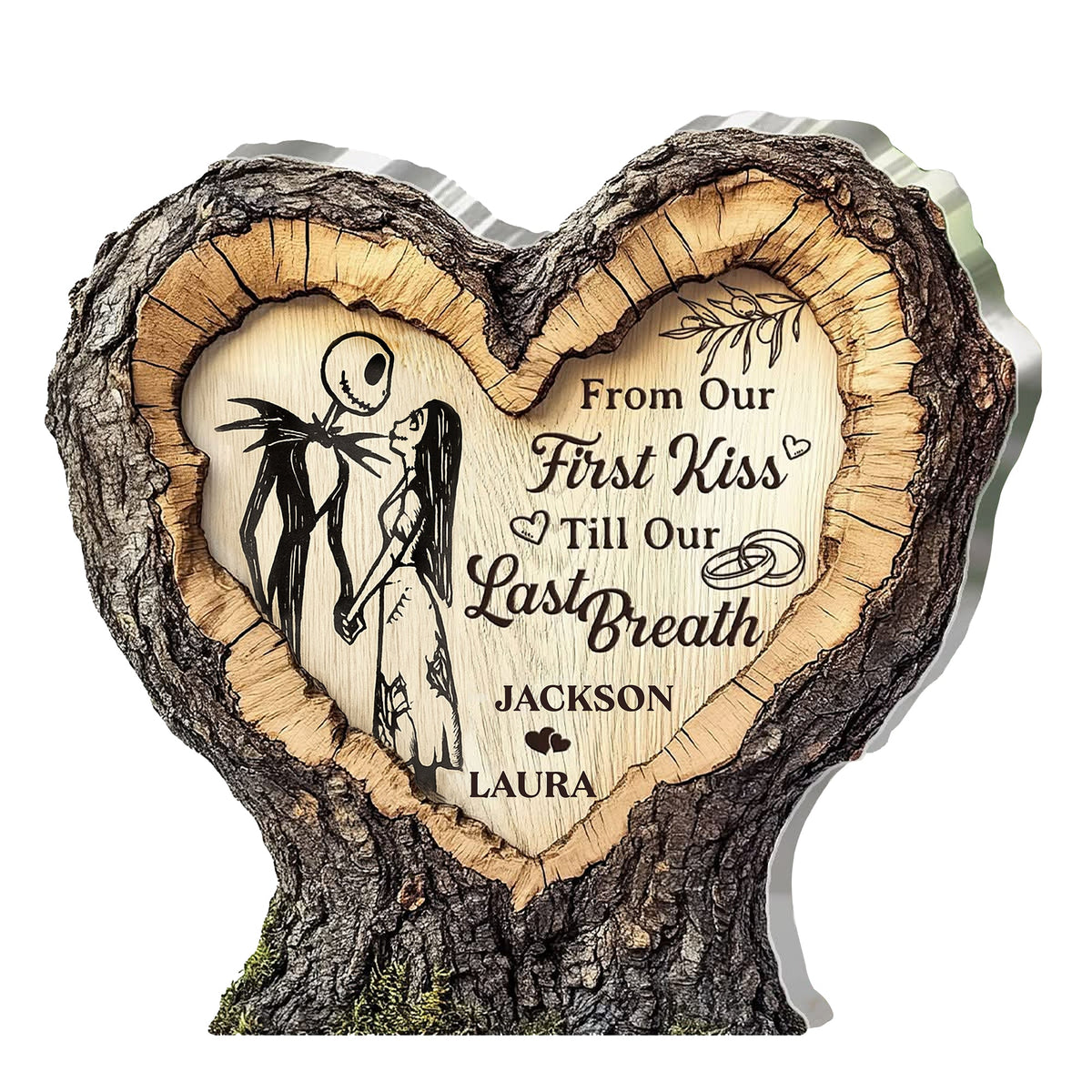Together Until We Are Stars - Personalized Custom Shaped Squared Acrylic Plaque