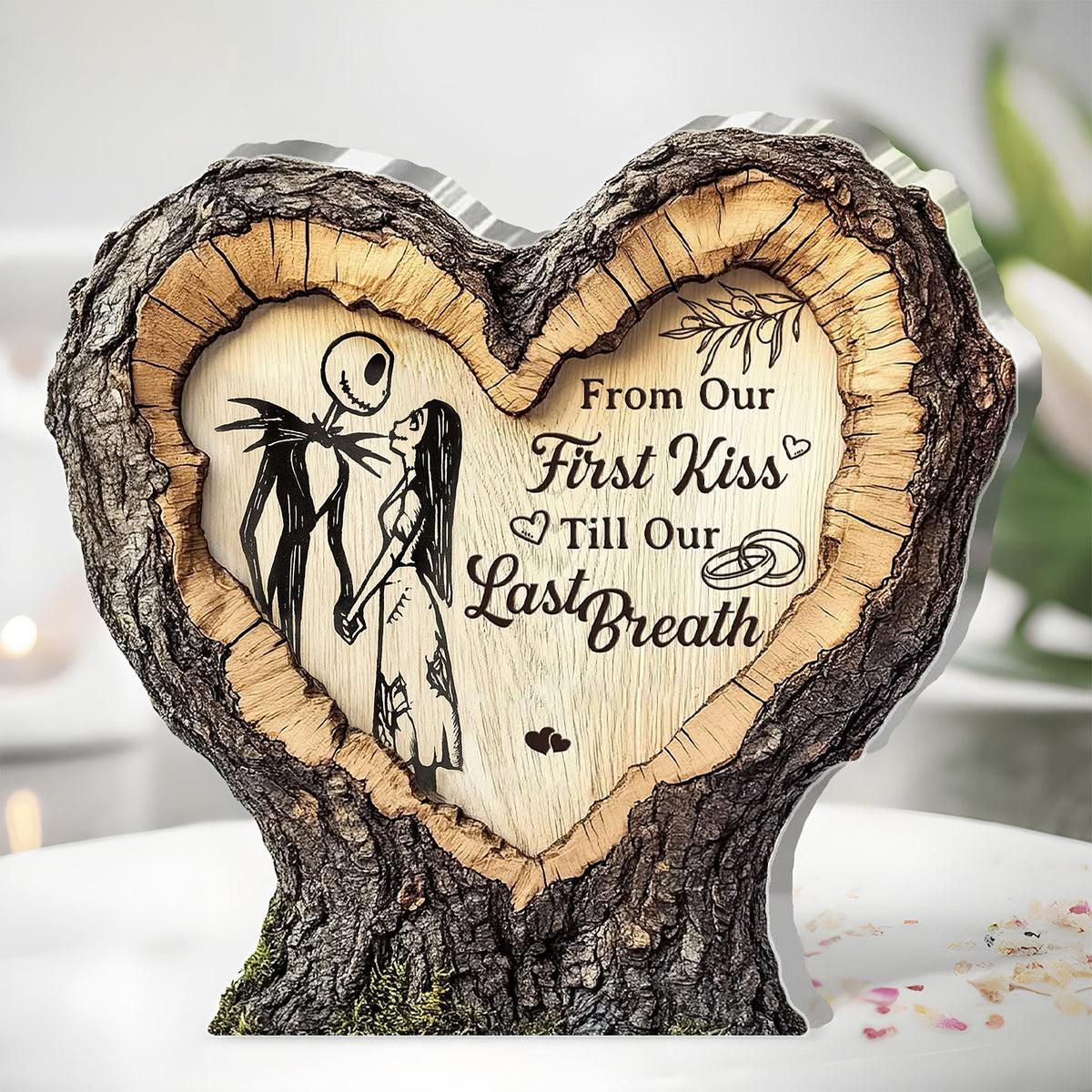Together Until We Are Stars - Personalized Custom Shaped Squared Acrylic Plaque
