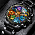 Elemental Evolution Creatures Watch – Colorful Fantasy Collector Timepiece