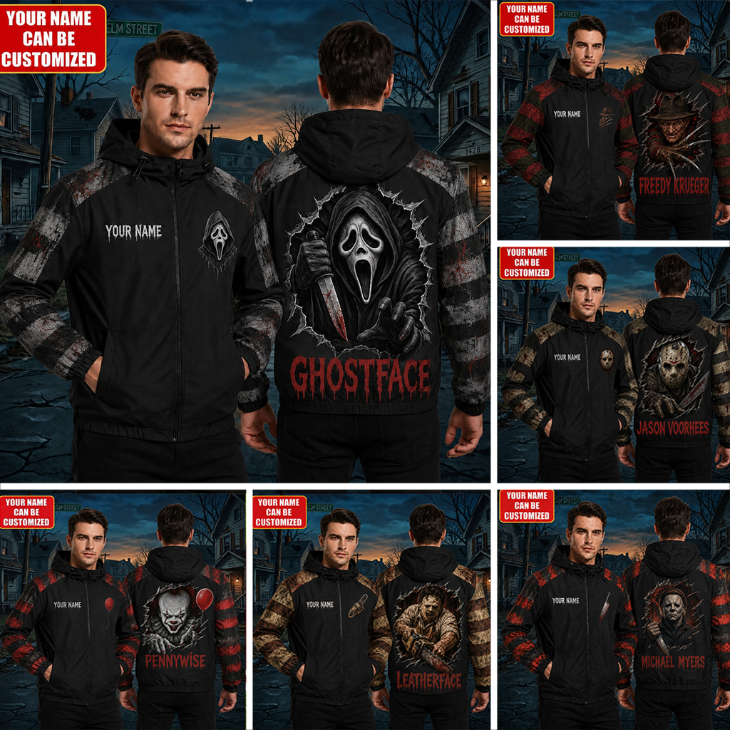 Horror Halloween Windproof Rush Jacket