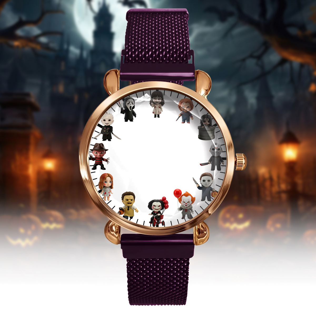 Horror Characters - Personalized Horror Icons Hand Watch