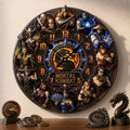 Fantasy Arena Fighters Acrylic Hanging Wall Clock - Personalized Gifts For Video Game Lovers
