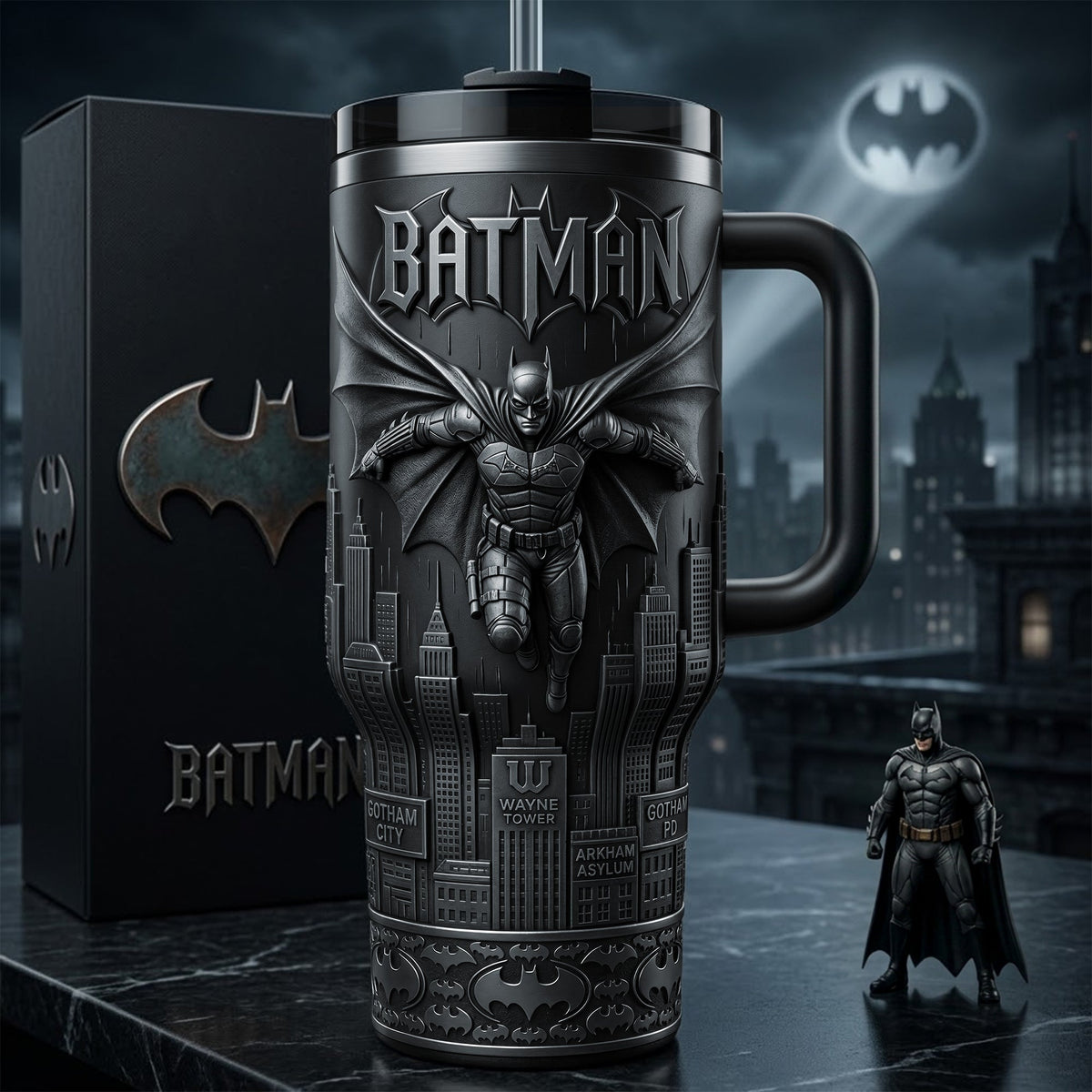 Dark Bat- Gothic Knight Insulated Tumbler