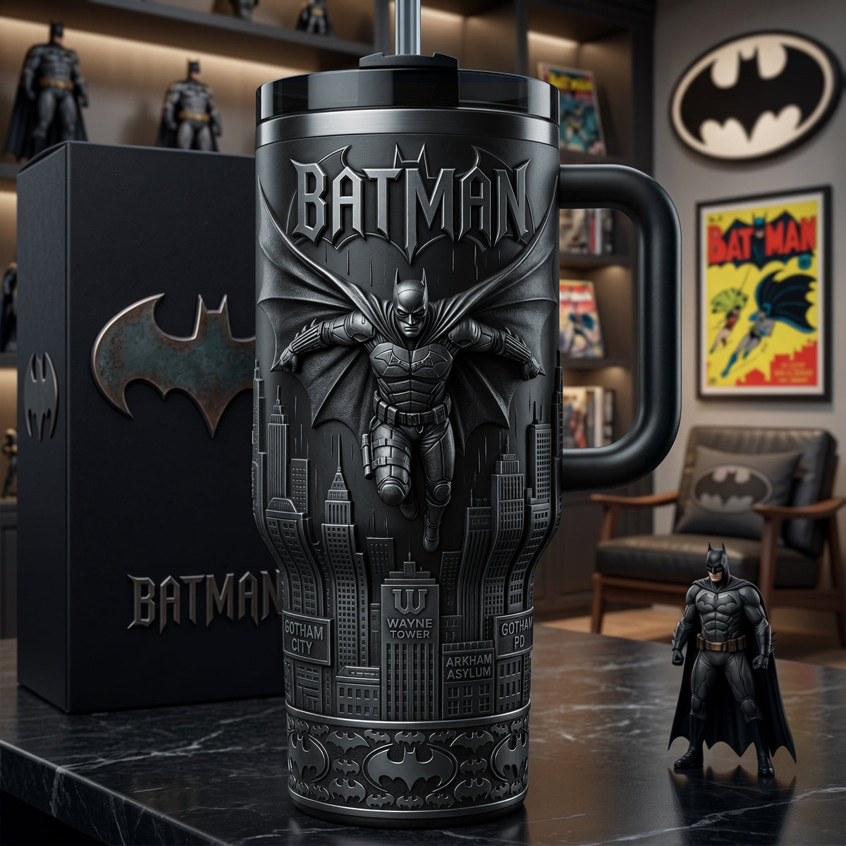 Dark Bat- Gothic Knight Insulated Tumbler