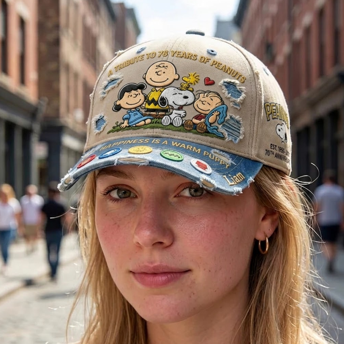 Classic Cartoon Friends - Personalized Classic Cap, Gift For Cartoon Fans