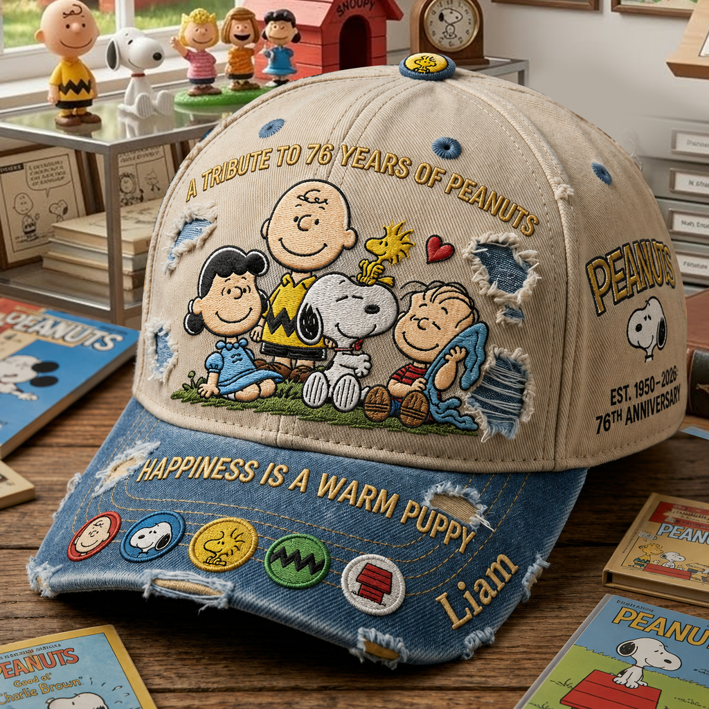 Classic Cartoon Friends - Personalized Classic Cap, Gift For Cartoon Fans