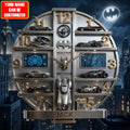 Bat Tech Acrylic Hanging Wall Clock - Personalized Gifts For Superhero Lovers