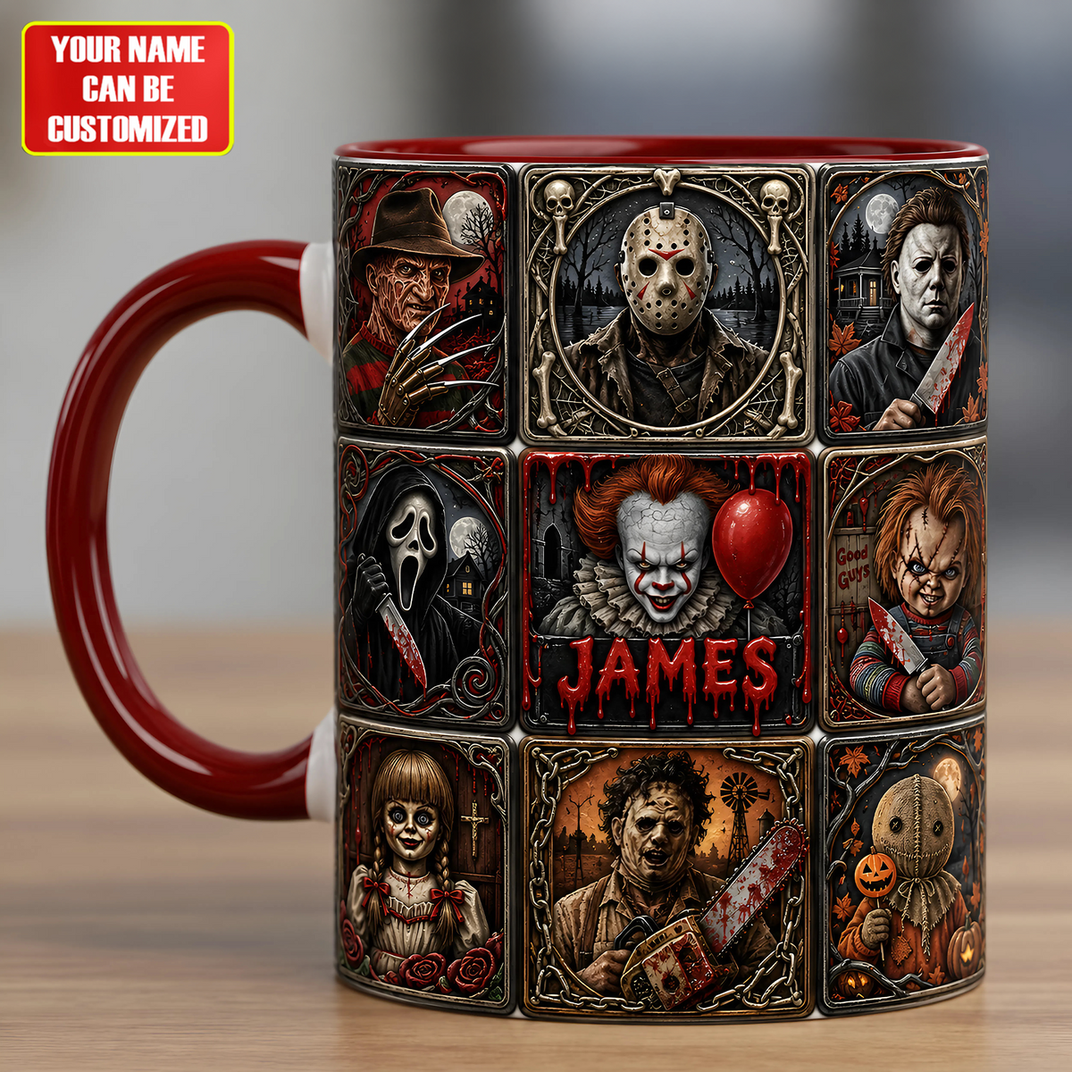 Halloween Killers Horror Mug – Personalized Horror Coffee Cup