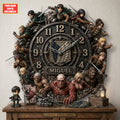Anime Titan Acrylic Hanging Wall Clock - Personalized Gifts For Anime Lovers