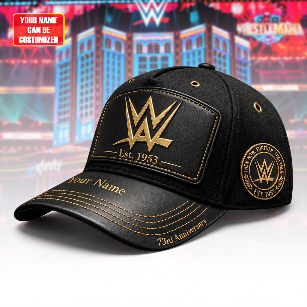 Wrestling Legacy - Personalized Wrestling Vintage Leather Classic Cap