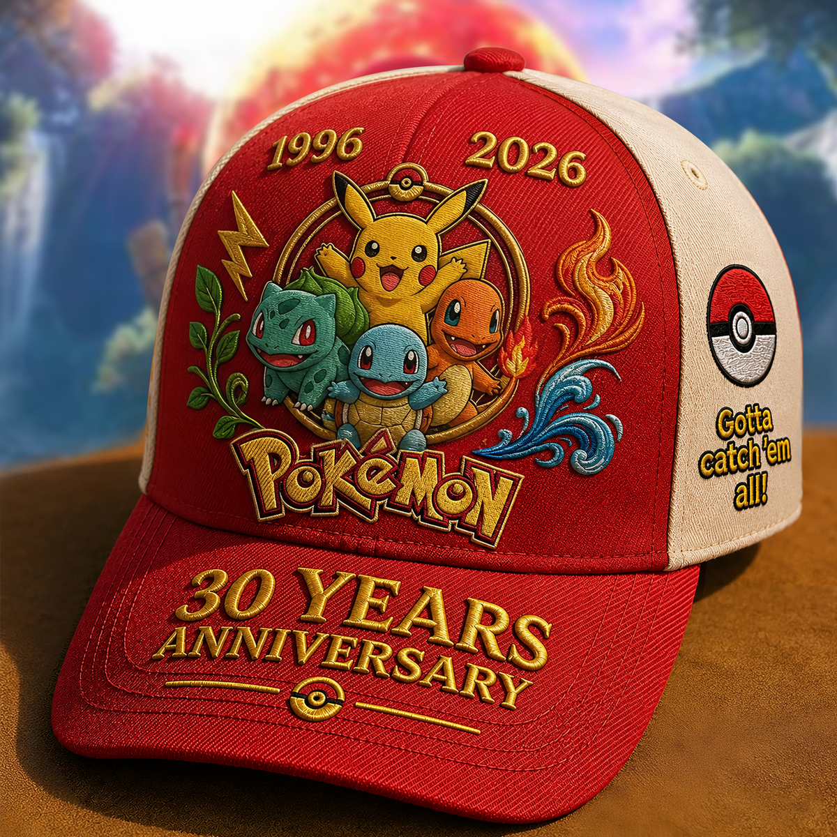 PKM 30TH Anniversary - Personalized Classic Cap, Gift For Movie Fans (1996-2026)