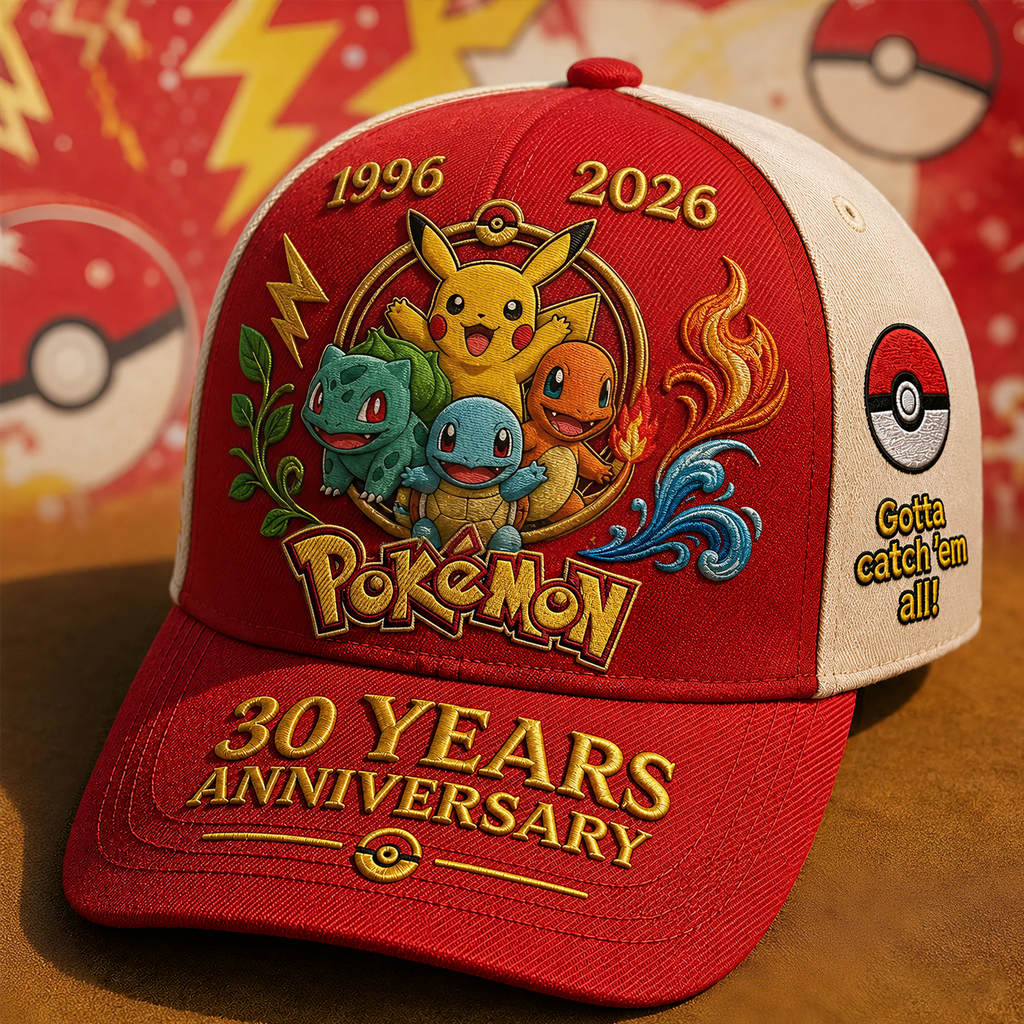 PKM 30TH Anniversary - Personalized Classic Cap, Gift For Movie Fans (1996-2026)