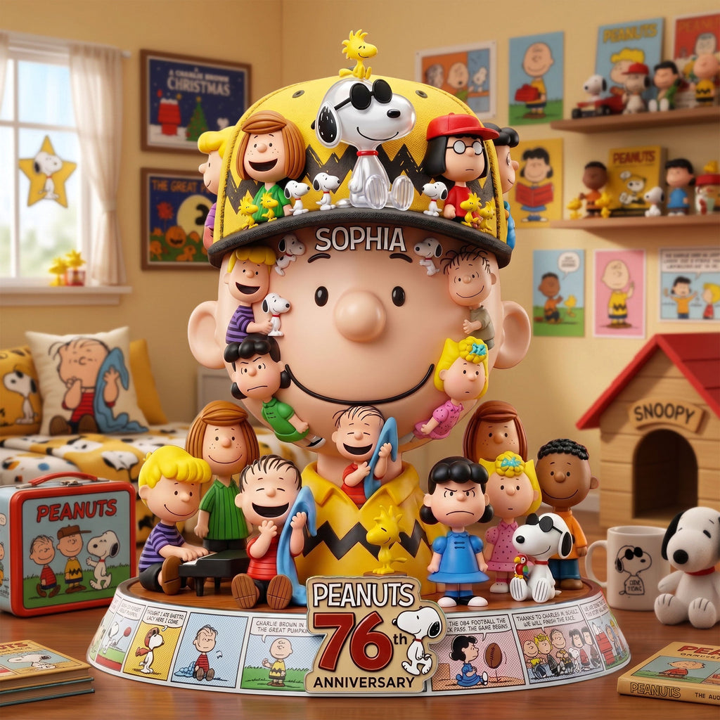Classic Cartoon Friends Celebrated Anniversary Acrylic Plaque - Personalized Gifts