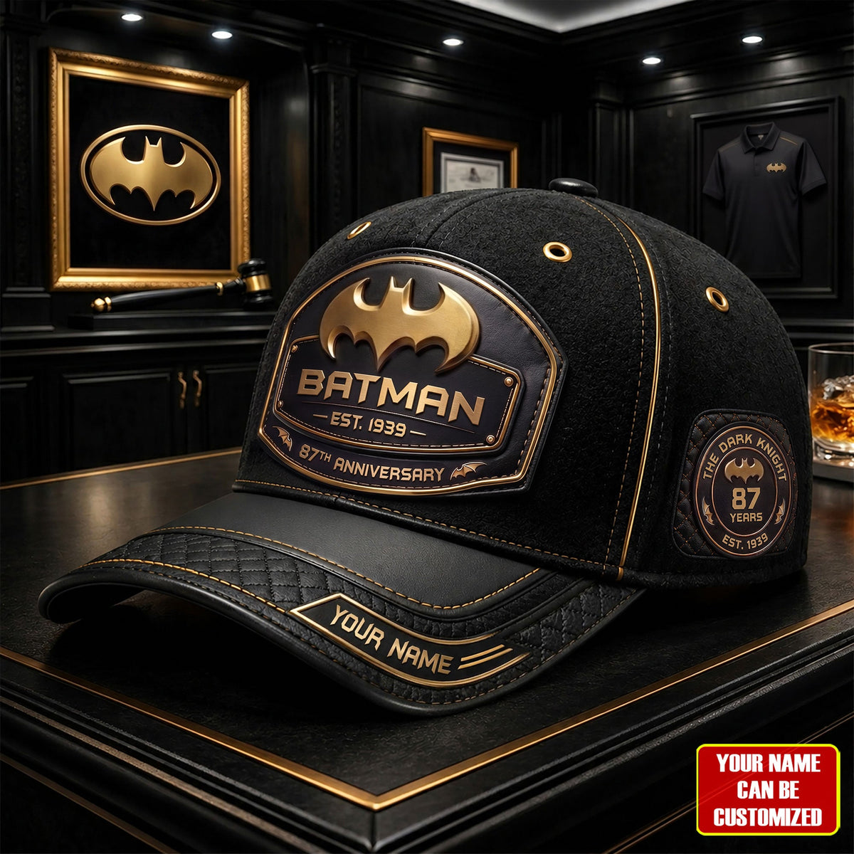 Gothic Knight - Personalized Gothic Knight Vintage Leather Classic Cap