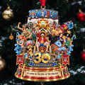 30th Anniversary Anime Ornament - Personalized Christmas Gifts