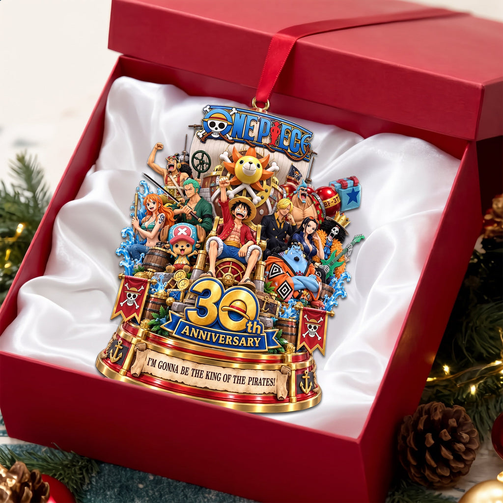 30th Anniversary Anime Ornament - Personalized Christmas Gifts