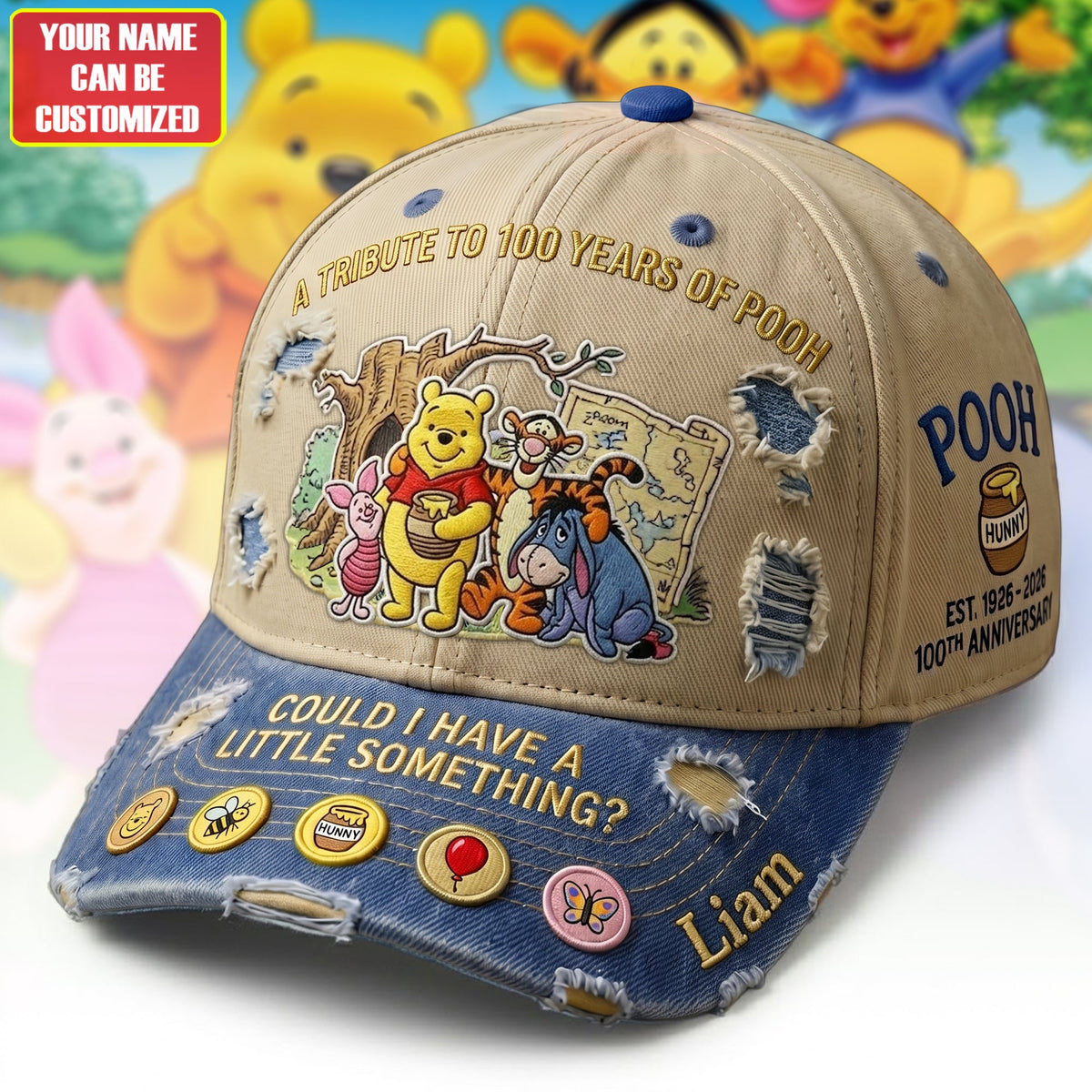 Cartoon Woodland Friends - Personalized Classic Cap, Gift For Cartoon Fans