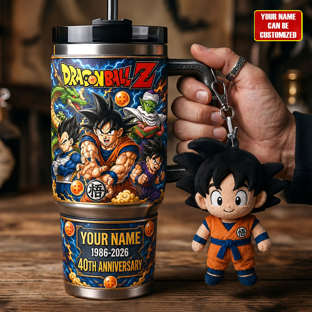 Anime Energy Warriors - Personalized Anime Insulated Tumbler