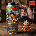 Anime Energy Warriors - Personalized Anime Insulated Tumbler