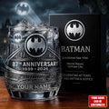 Gothic Bat - Personalized The Dark Knight Whiskey Glass