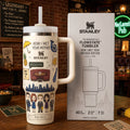 Retro Friendship-Themed Sitcom Insulated Tumbler, Classic TV Show Inspired Tumbler