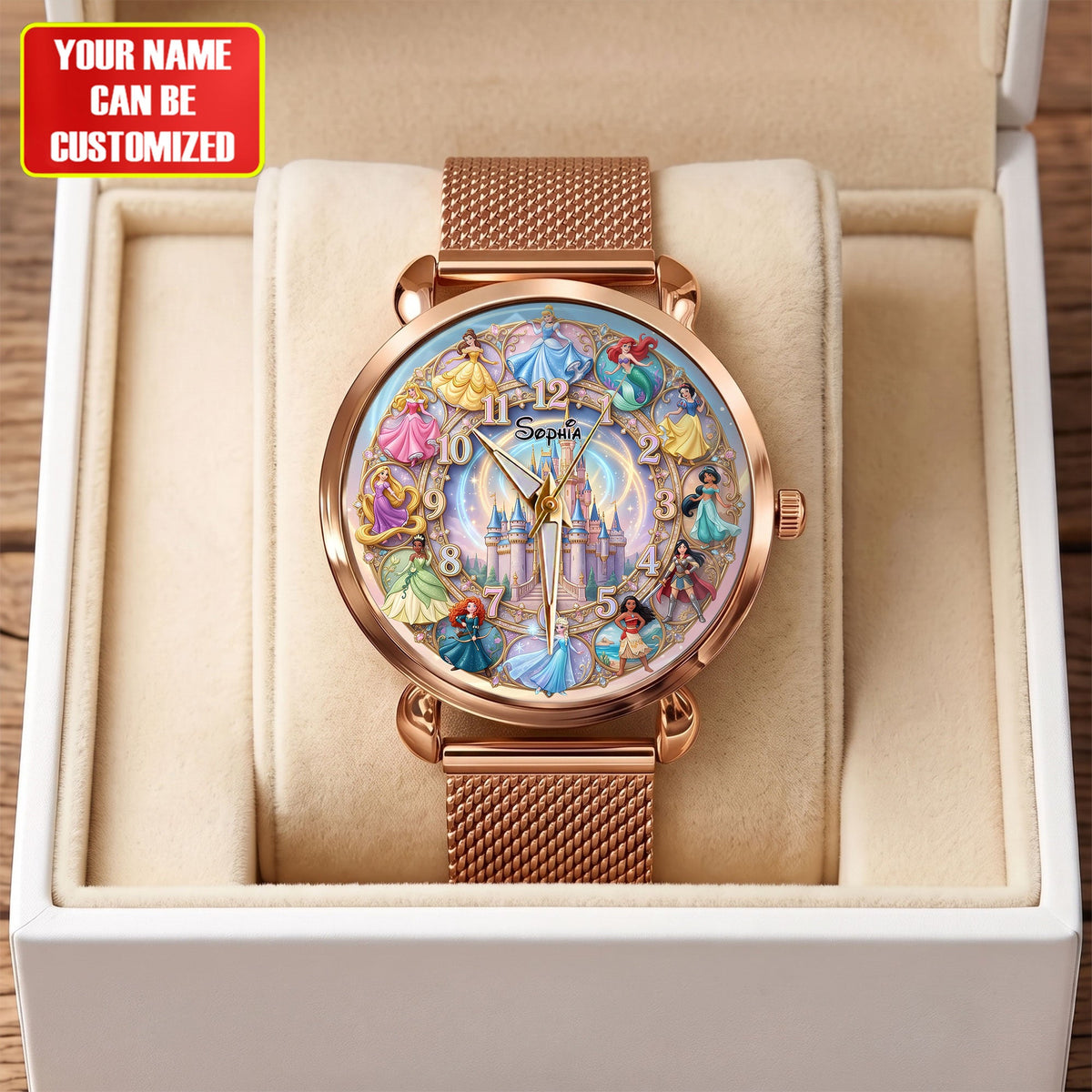 Fairytale Princess - Personalized Princess Women Hand Watch