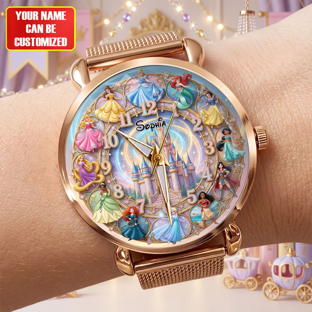 Fairytale Princess - Personalized Princess Women Hand Watch