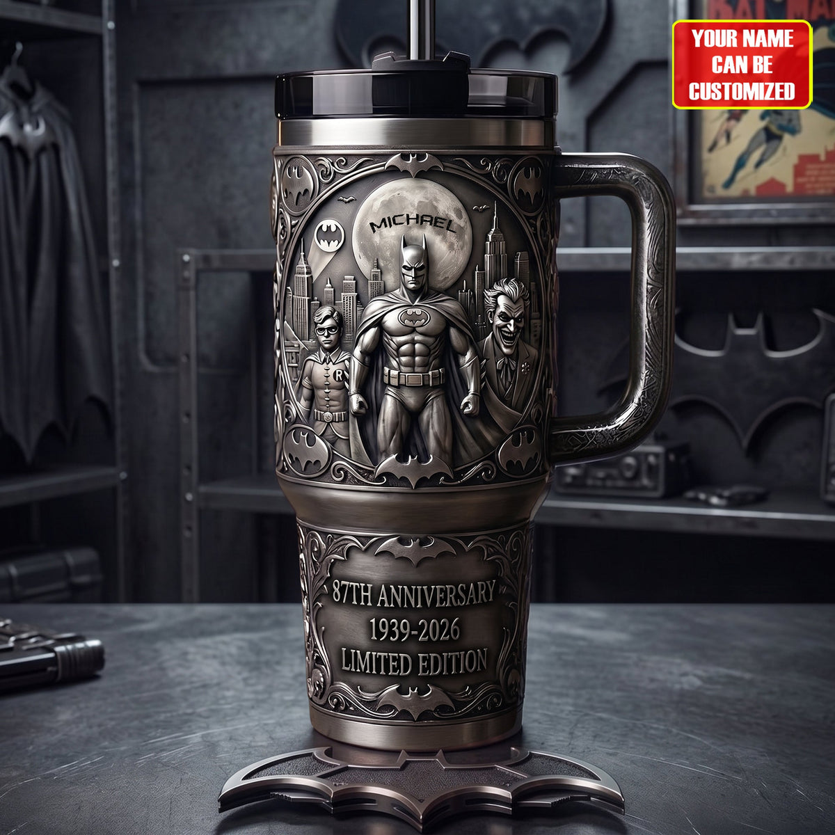 87TH Anniversary - Personalized Gothic Knight Insulated Tumbler