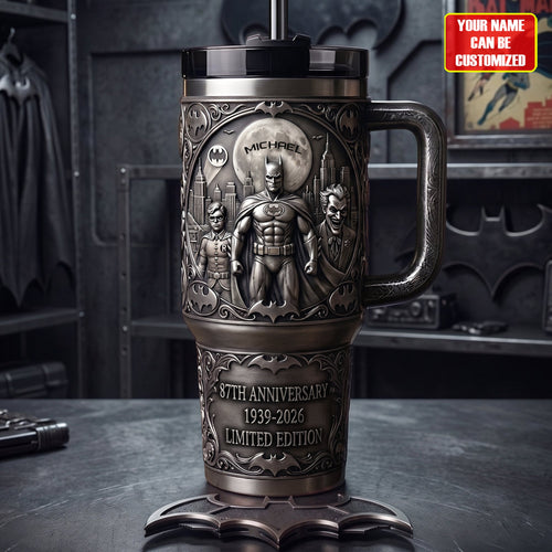 87TH Anniversary - Personalized Gothic Knight Insulated Tumbler