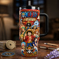 Anime Pirate Adventure V2- Personalized Anime Insulated Tumbler
