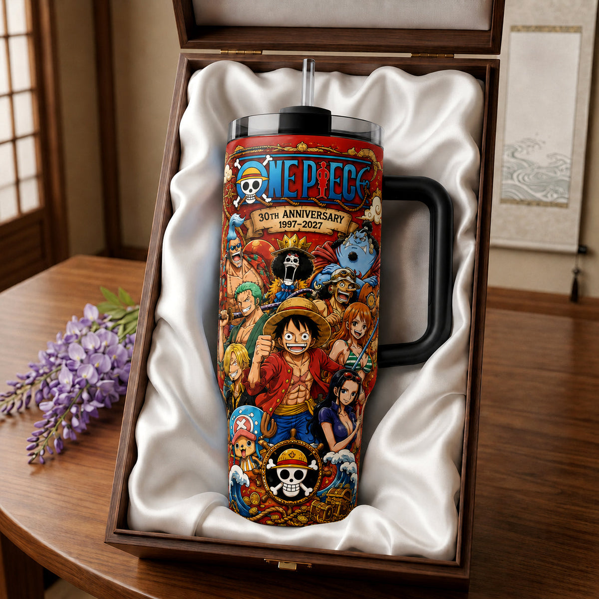 Anime Pirate Adventure V2- Personalized Anime Insulated Tumbler