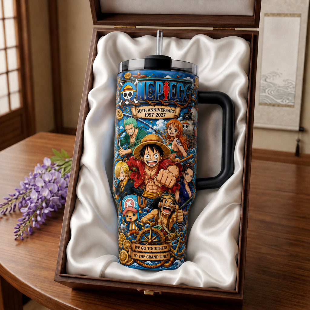 Anime Pirate Adventure V3- Personalized Anime Insulated Tumbler
