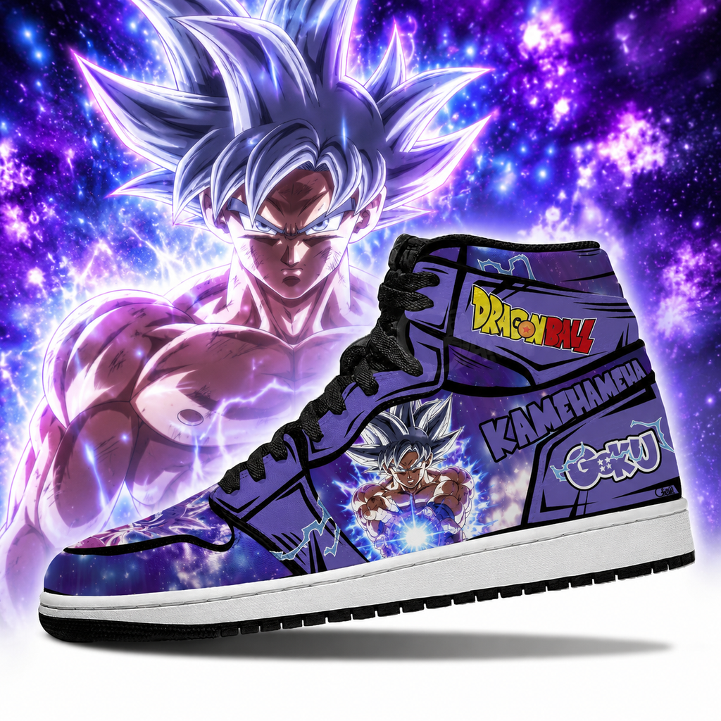 Ultra Instinct Energy Warrior AJ1 High Custom Sneaker